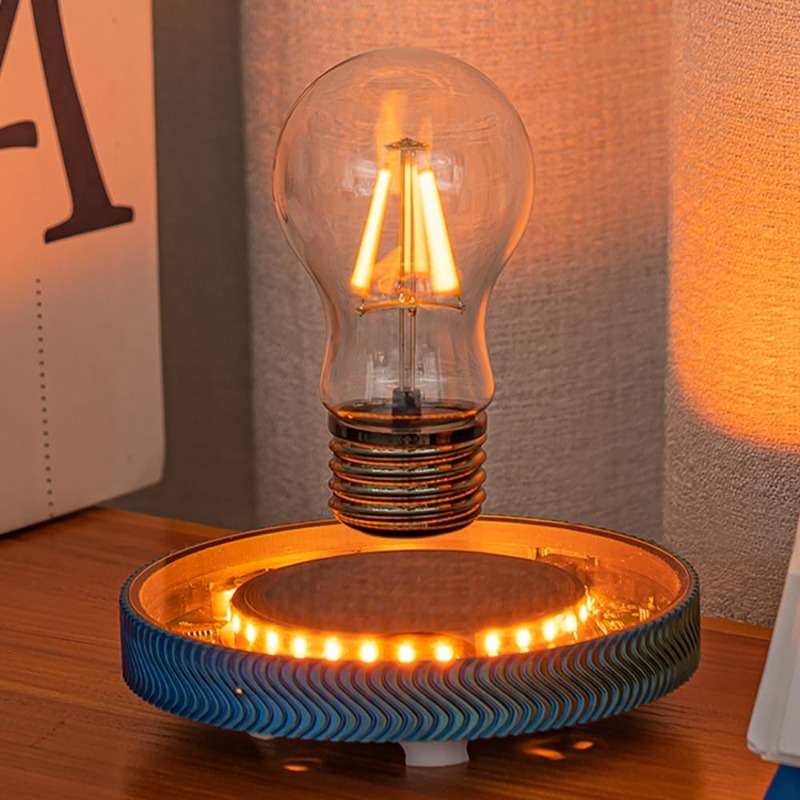 The Office Tech - หลอดไฟ LED ลอยได้ไร้สาย โคมไฟตั้งโต๊ะ ของขวัญสุดพิเศษสำหรับเด็กชาย เด็กหญิง