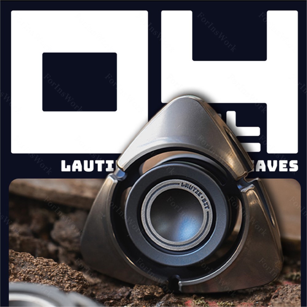 LAUTIE BIT04 สามใบ Fidget Spin - Cool Office Tech Gadgets บทวิจารณ์และราคา