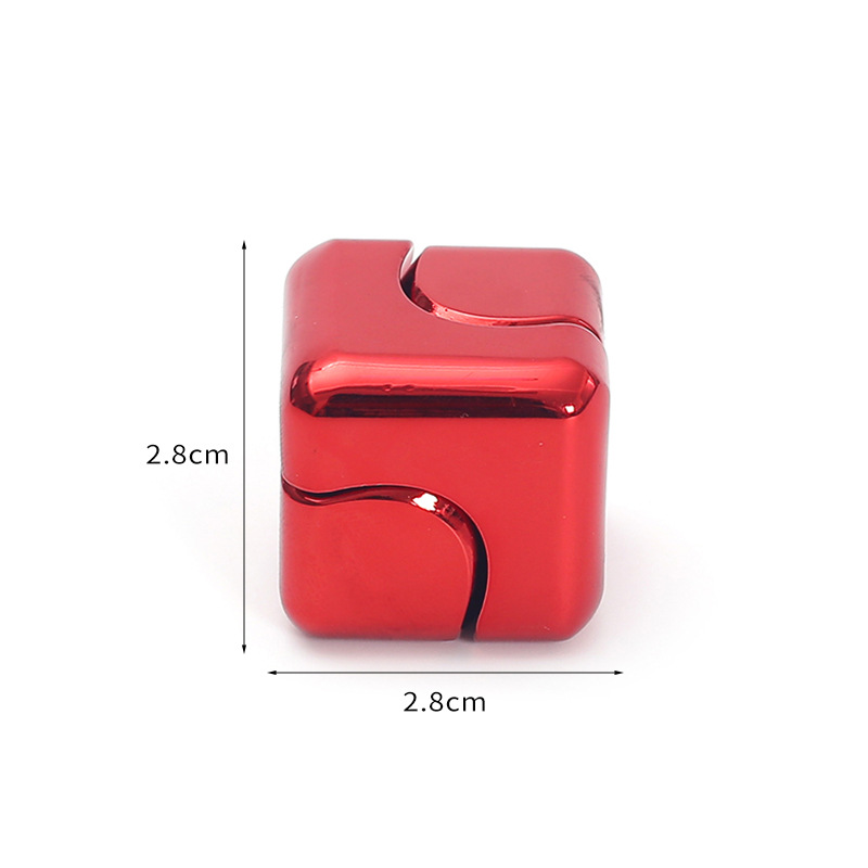 โลหะ Fidget Spinner Cube ของเล - Cool Office Tech Gadgets บทวิจารณ์และราคา