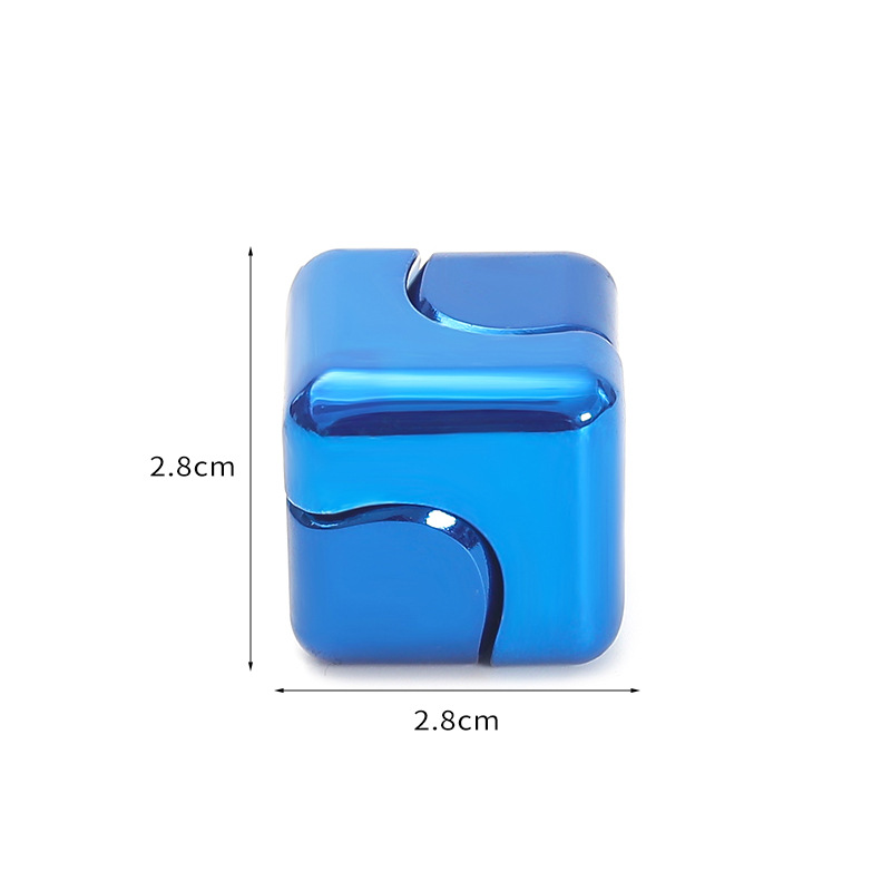 โลหะ Fidget Spinner Cube ของเล - Cool Office Tech Gadgets บทวิจารณ์และราคา