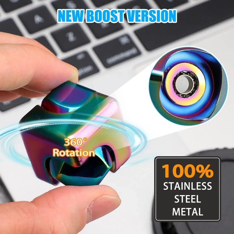 ลูกบาศก์โลหะหมุนได้ ไจโรสโคปปล - Cool Office Tech Gadgets บทวิจารณ์และราคา